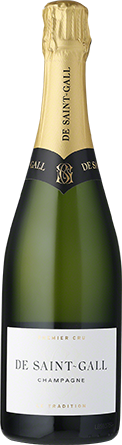 Wino De Saint Gall AOC Champagne Le Tradition Premier Cru - Białe, Wytrawne