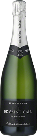 Wino De Saint Gall Blanc de Blancs Grand Cru AOC Champagne - Białe, Wytrawne