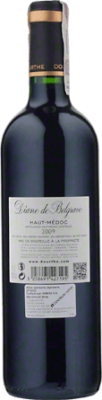 Wino Diane de Belgrave Haut Medoc A.O.C. - Czerwone, Wytrawne