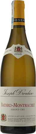 Wino Drouhin Batard-Montrachet Grand Cru A.O.C. - Białe, Wytrawne