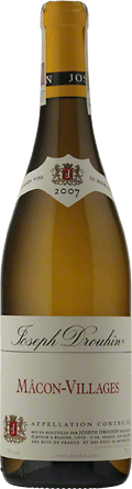 Wino Drouhin Macon-Villages A.O.C. - Białe, Wytrawne