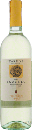 Wino Duca di Castelmonte Cent'Are Inzolia Chardonnay Sicilia I.G.T. - Białe, Wytrawne