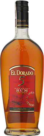 Alkohole mocne El Dorado 5 Years Old Rum - Inne, Inne