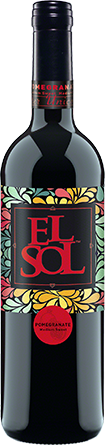 Wino El Sol Pomegranate - Czerwone, Słodkie
