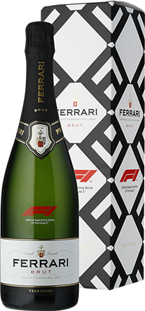 Wino Ferrari Brut F1 Edition Gift Box DOC Trento - Białe, Wytrawne