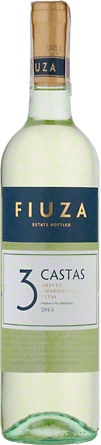 Wino Fiuza 3 Castas Semi Dry White - Białe, Półwytrawne