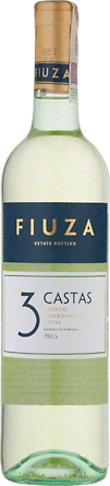 Wino Fiuza 3 Castas Semi Sweet White - Białe, Półsłodkie