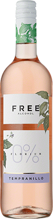 Wino Florium Zero Tempranillo Rosato 0% Free Bezalkoholowe - Różowe, Wytrawne