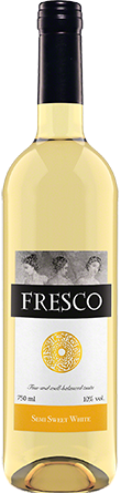 Wino Fresco White Medium Sweet - Białe, Półsłodkie