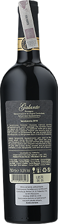 Wino Galante Sangiovese Appassimento Romagna DOC - Czerwone, Półwytrawne