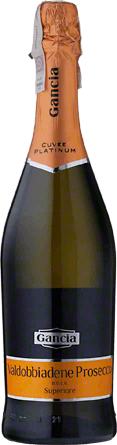Wino Gancia Prosecco di Valdobbiadene Cuvee Platinum - Białe, Wytrawne