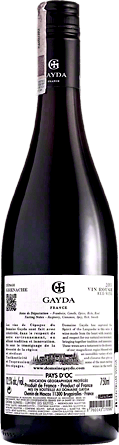Wino Gayda Cepage Grenache Rouge - Czerwone, Wytrawne
