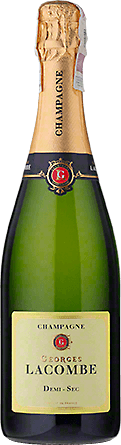 Wino Georges Lacombe Demi-Sec Champagne - Białe, Półsłodkie