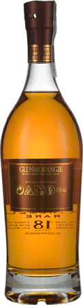 Alkohole mocne Glenmorangie 18YO 43% 70cl w kartoniku - Inne, Wytrawne