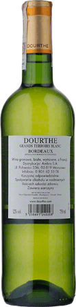 Wino Grands Terroirs Bordeaux Blanc - Białe, Wytrawne