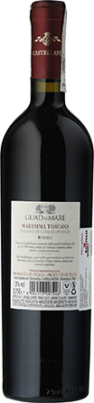 Wino Guad Al Mare Maremma Toscana DOC Rosso - Czerwone, Wytrawne