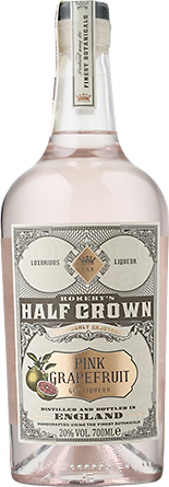 Alkohole mocne Half Crown Pink Grapefruit Gin Liqueur - Różowe, Inne