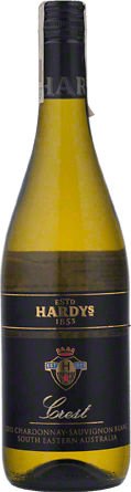 Wino Hardys Crest Chardonnay Sauvignon Blanc - Białe, Wytrawne