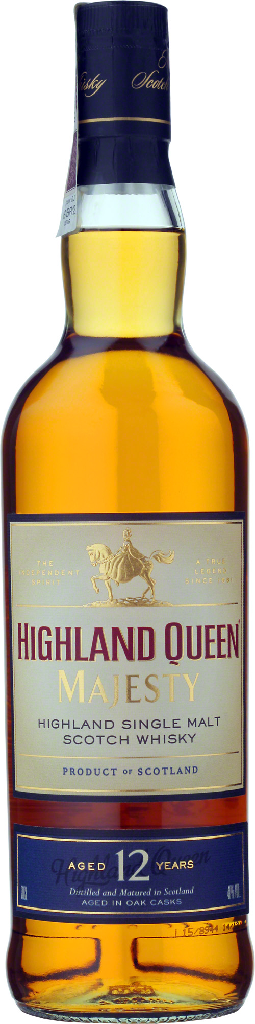 Zdjęcie przedstawia produkt kategorii Whisky Highland Single Malt Majesty 1...