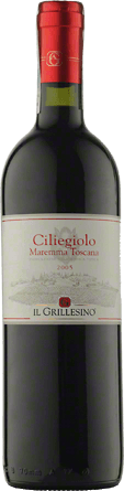 Wino Il Grillesino Ciliegiolo Maremma Toscana I.G.T. - Czerwone, Wytrawne