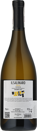 Wino Il Salinaro Grillo Terre Siciliane IGP Pellegrino - Białe, Wytrawne