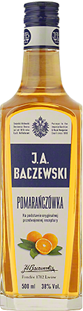 Alkohole mocne J.A. Baczewski Pomarańczówka (Nalewka pomarańczowa) - Inne, Słodkie