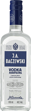 Alkohole mocne J.A. Baczewski Wódka 0,7 - Inne, Inne