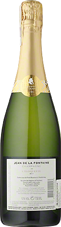 Wino Jean De La Fontaine Champagne Brut - Białe, Wytrawne