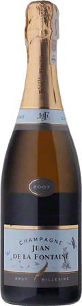 Wino Jean De La Fontaine Millesime Champagne Brut - Białe, Wytrawne