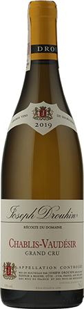 Wino Joseph Drouhin Vaudesir AOC Chablis Grand Cru 2019 - Białe, Wytrawne
