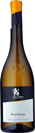 Wino Kaltern Pinot Grigio DOC Alto Adige Südtirol - Białe, Wytrawne