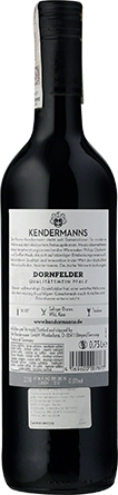 Wino Kendermanns Dornfelder Qualitatswein Pfalz Trocken - Czerwone, Wytrawne