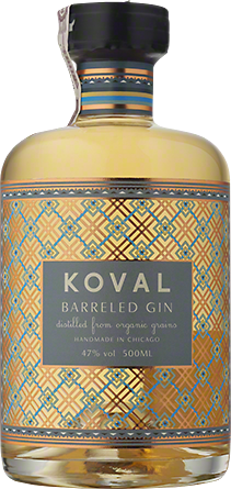 Alkohole mocne Koval Barreled Gin - Inne, Wytrawne