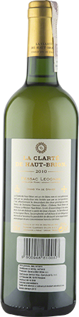 Wino La Clarte de Haut-Brion Pessac-Léognan Blanc AOC 2010 - Białe, Wytrawne
