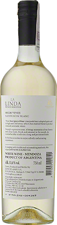 Wino La Linda High Vines Sauvignon Blanc - Białe, Wytrawne