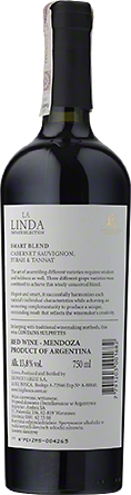 Wino La Linda Smart Blend Cabernet Sauvignon/Syrah/Tannat - Czerwone, Wytrawne