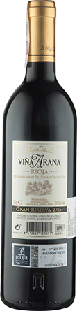 Wino La Rioja Alta Gran Reserva Arana DOCa Rioja 2015 - Czerwone, Wytrawne