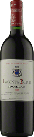 Wino Lacoste-Borie Pauillac A.O.C. - Czerwone, Wytrawne