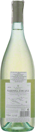 Wino Le Mortelle Vivia Maremma Toscana DOC - Białe, Wytrawne