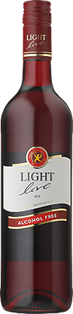 Wino Light Live Red Alcohol Free - Czerwone, Półsłodkie