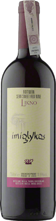 Wino Likno Imiglykos Red - Czerwone, Półsłodkie
