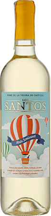 Wino Los Santos Semi Sweet Airen - Białe, Półsłodkie