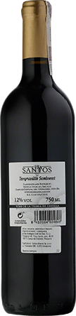 Wino Los Santos Semi Sweet Tempranillo - Czerwone, Półsłodkie