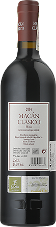 Wino Macán Clásico Benjamin de Rothschild & Vega Sicilia 2015 Rioja - Czerwone, Wytrawne