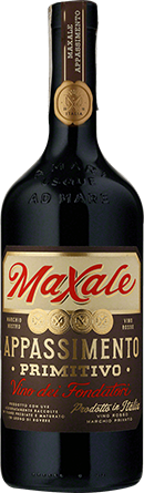 Wino Maxale Primitivo Appassimento IGP Puglia - Czerwone, Półwytrawne