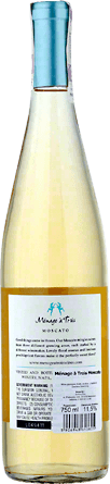 Wino Menage a Trois Moscato - Białe, Słodkie