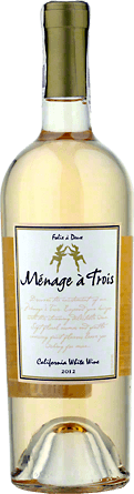 Wino Menage a Trois White - Białe, Wytrawne