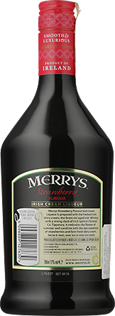 Alkohole mocne Merrys Strawberry Irish Cream Liqueur - Inne, Inne