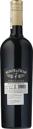 Wino Messer del Fauno Nero d'Avola DOC Sicilia - Czerwone, Półwytrawne
