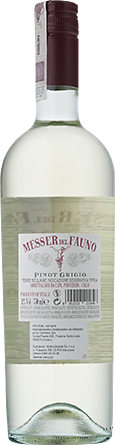 Wino Messer del Fauno Pinot Grigio IGT Terre Siciliane - Białe, Wytrawne